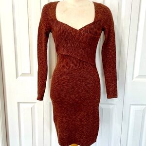 NWT Abercrombie and Fitch Knit Wrap Bodycon Dress